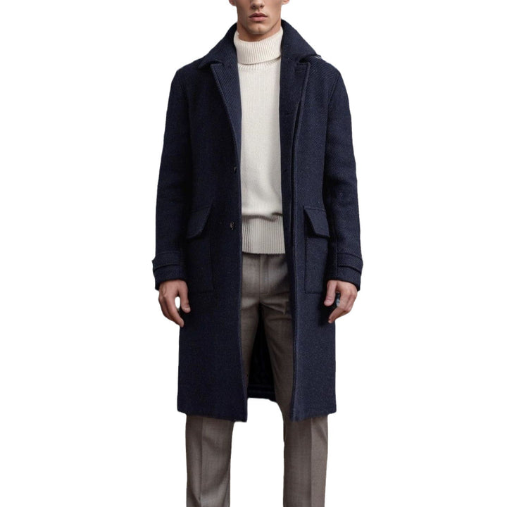 Herr elegant Wool Peacoat Mirla-Eva Jonsson