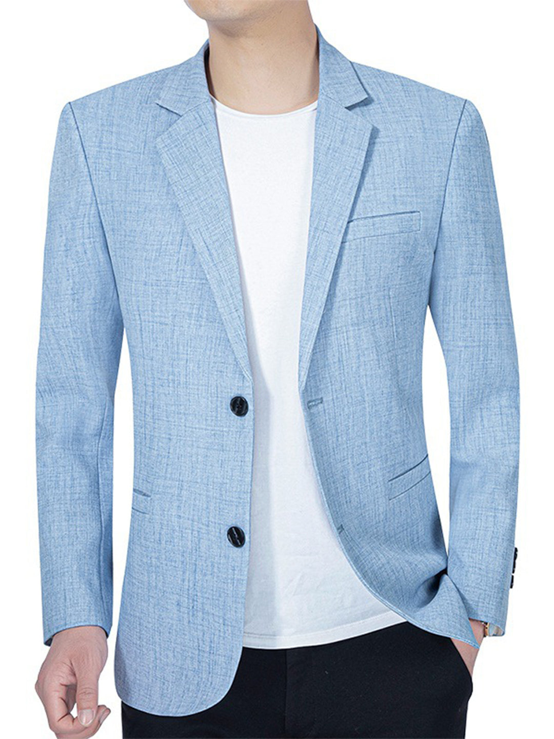 Herr elegant blazer i lätt blandmaterial Mirla-Eva Jonsson