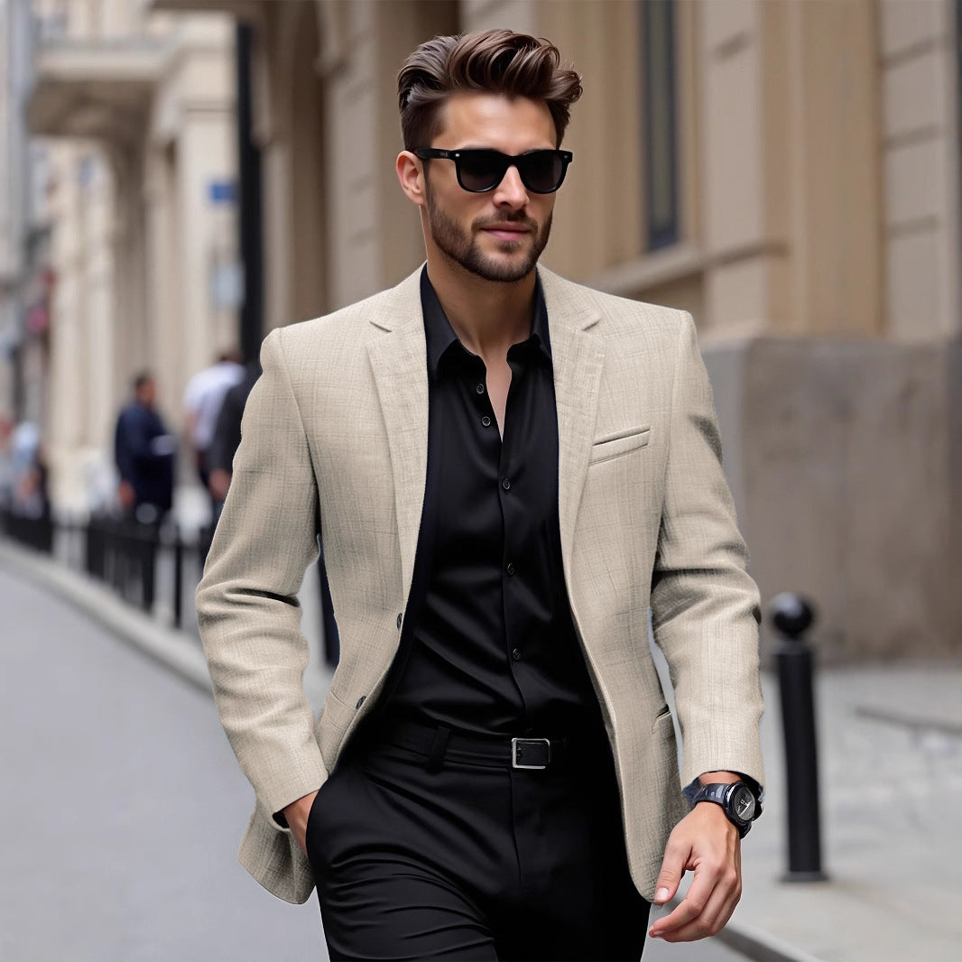 Herr elegant blazer i lätt blandmaterial Mirla-Eva Jonsson