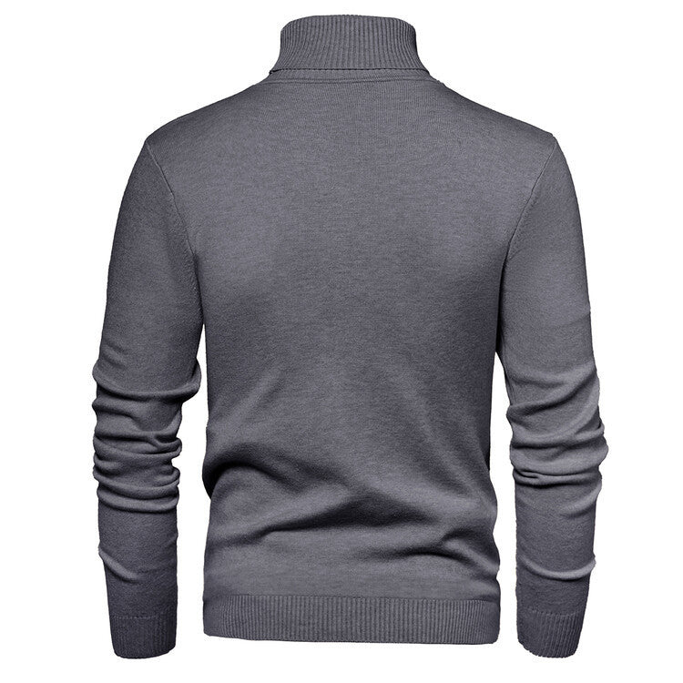 Herr elegant rullkragepullover i fin merinoull Eva Jonsson-Eva Jonsson