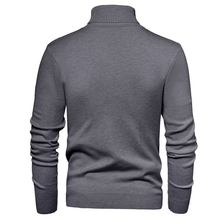 Herr elegant rullkragepullover i fin merinoull Eva Jonsson-Eva Jonsson