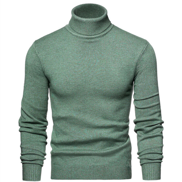 Herr elegant rullkragepullover i fin merinoull Eva Jonsson-Eva Jonsson