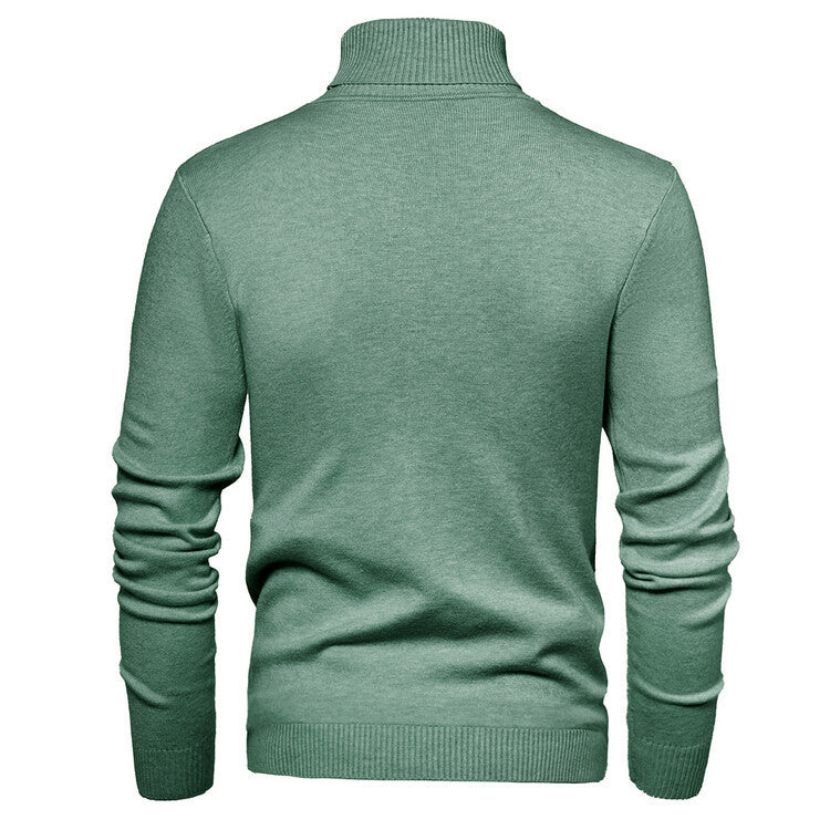 Herr elegant rullkragepullover i fin merinoull Eva Jonsson-Eva Jonsson