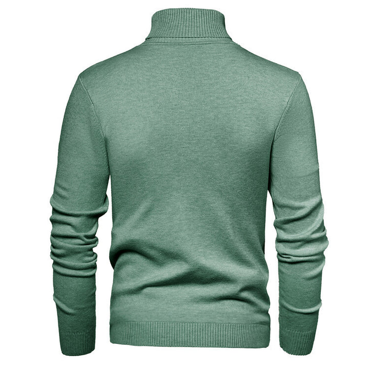 Herr elegant rullkragepullover i fin merinoull Eva Jonsson-Eva Jonsson