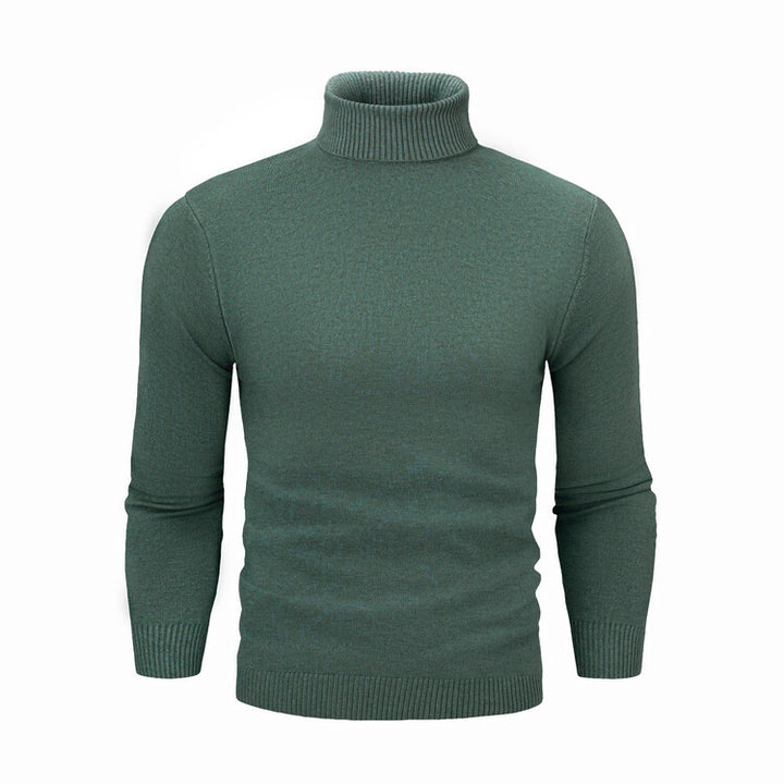 Herr elegant rullkragepullover i fin merinoull Eva Jonsson-Eva Jonsson