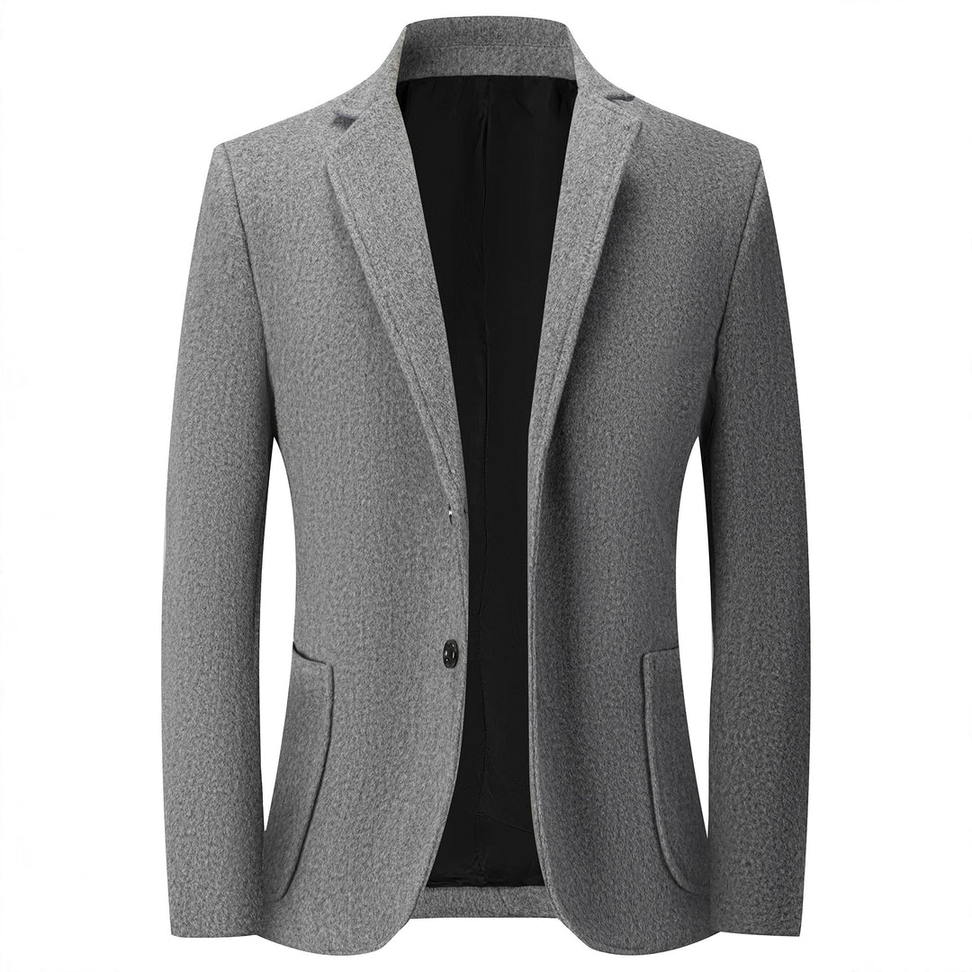 Herr elegant stickad blazer Eva Jonsson-Eva Jonsson