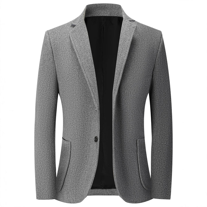 Herr elegant stickad blazer Eva Jonsson-Eva Jonsson
