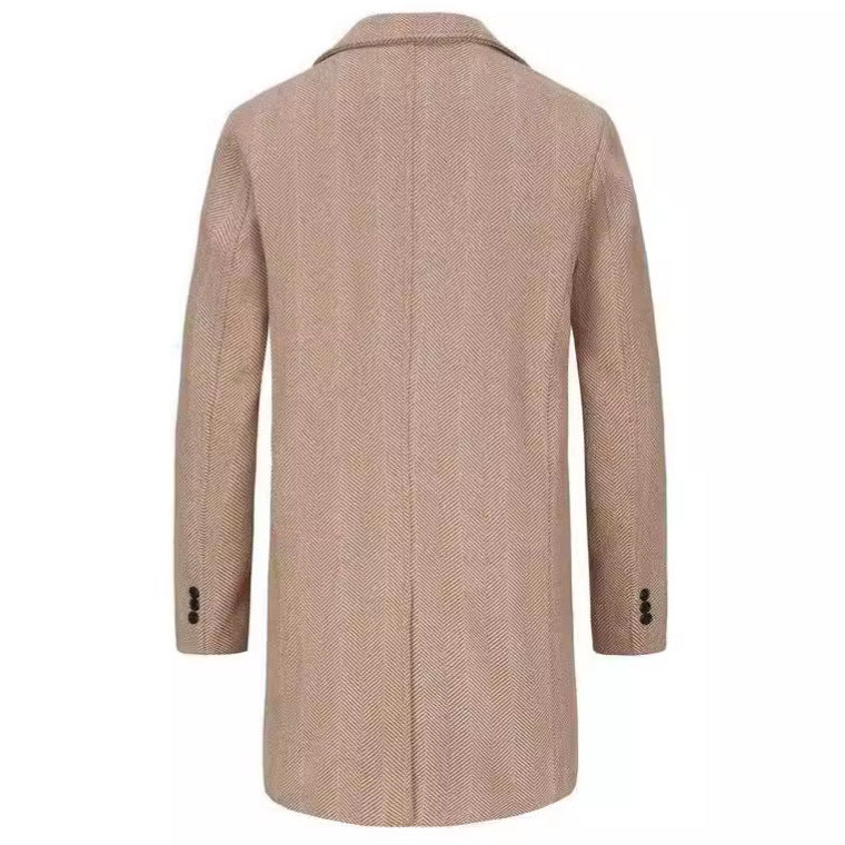 Herr elegant ull trenchcoat Mirla-Eva Jonsson