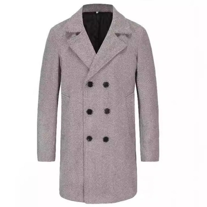 Herr elegant ull trenchcoat Mirla-Eva Jonsson