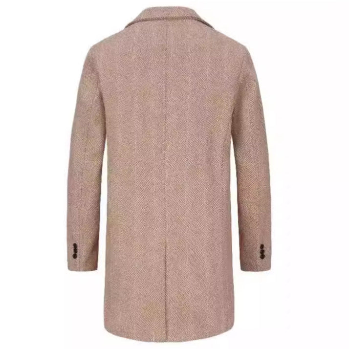 Herr elegant ull trenchcoat Mirla-Eva Jonsson