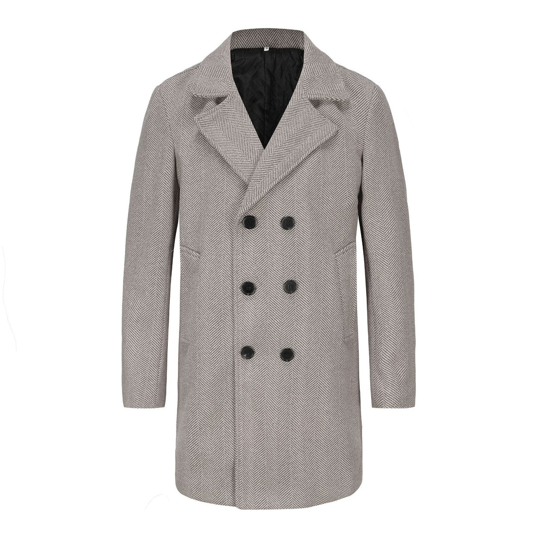 Herr elegant ull trenchcoat Mirla-Eva Jonsson
