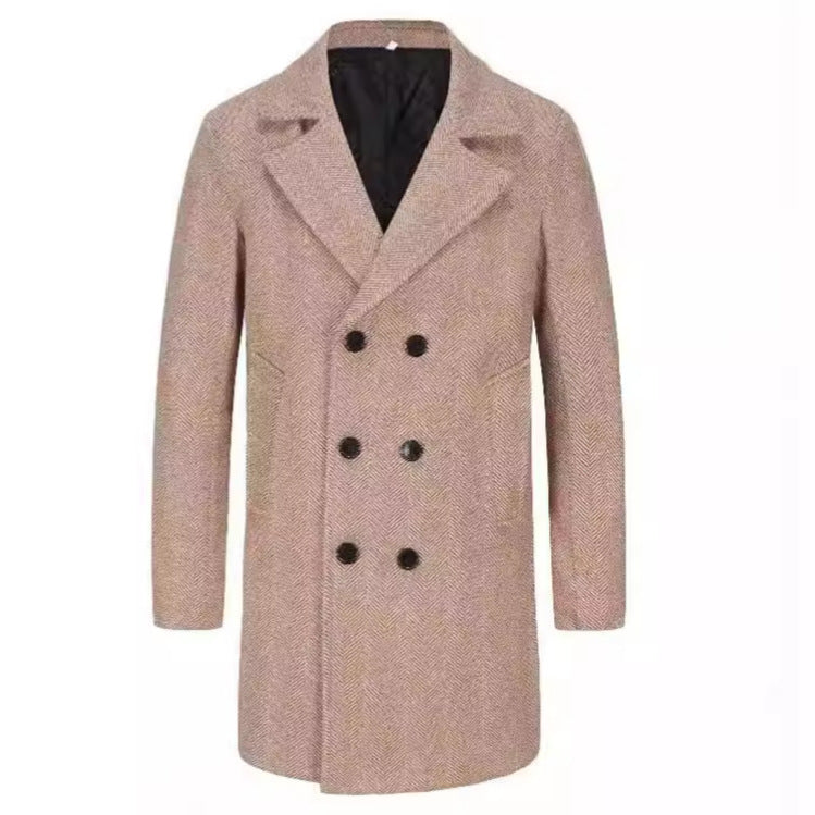 Herr elegant ull trenchcoat Mirla-Eva Jonsson