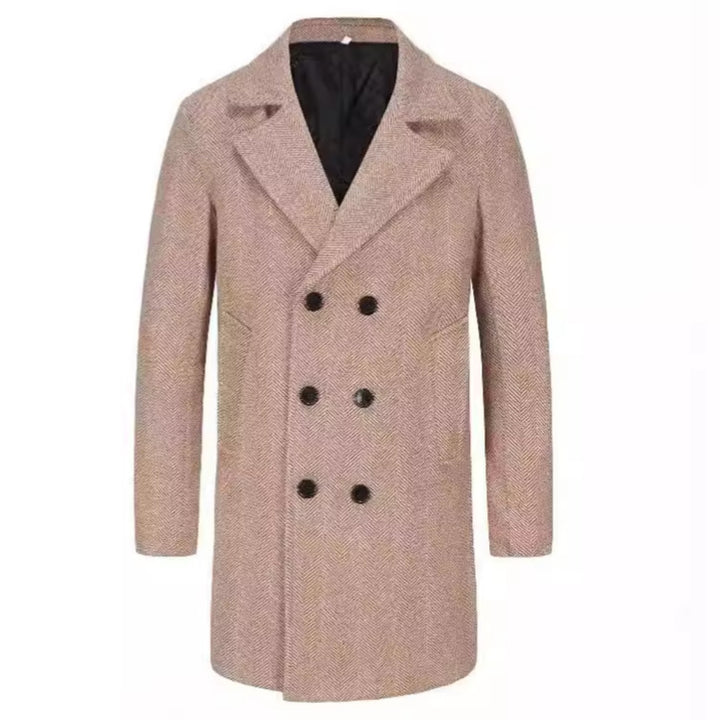 Herr elegant ull trenchcoat Mirla-Eva Jonsson