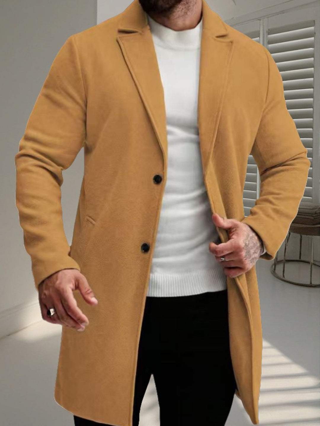 Herr elegant yllekappa Mirla-Eva Jonsson