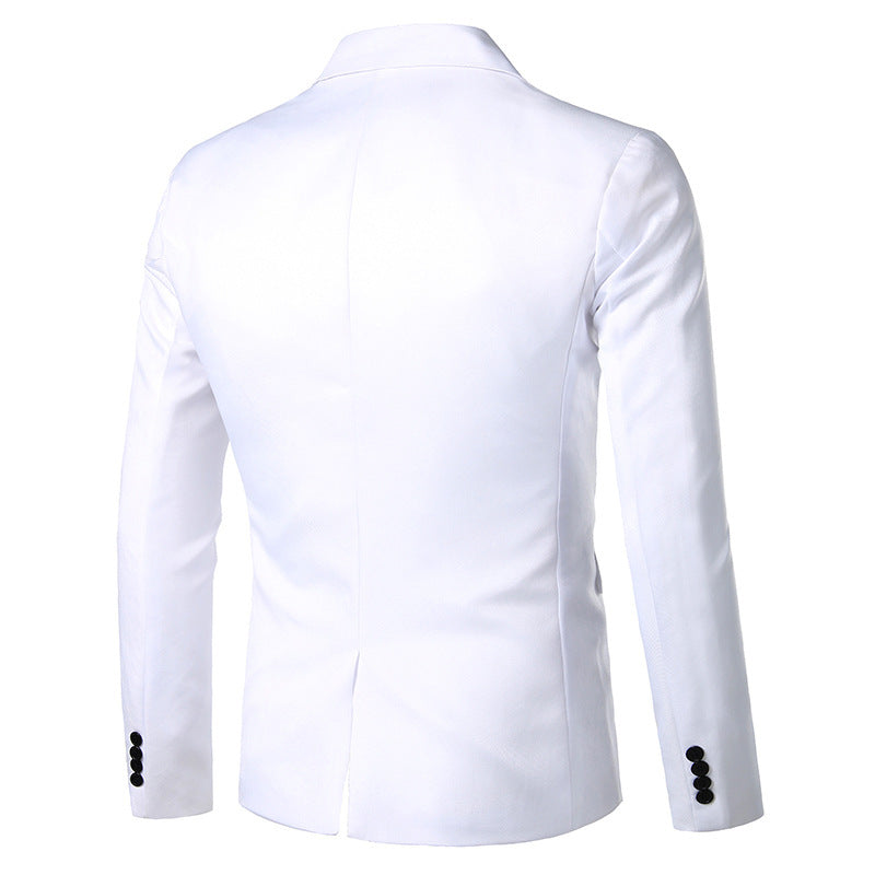 Herr eleganta smokingblazer med satin krage Mirla-Eva Jonsson