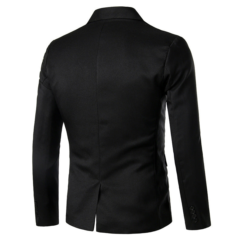 Herr eleganta smokingblazer med satin krage Mirla-Eva Jonsson