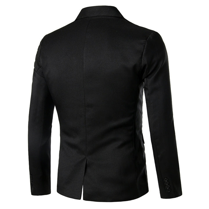 Herr eleganta smokingblazer med satin krage Mirla-Eva Jonsson