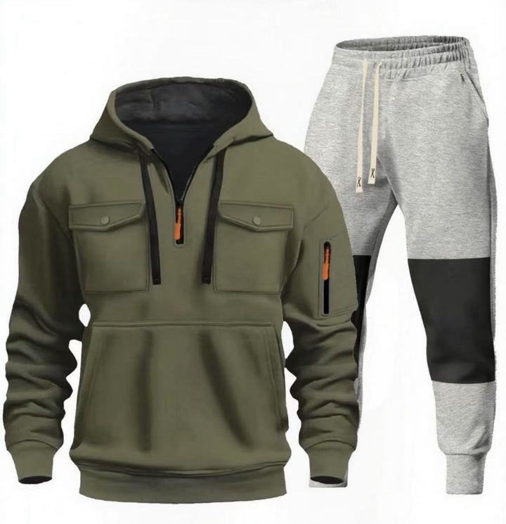 Herr funktionell sweatshirt- och joggingbyxor-set Mirla-Eva Jonsson