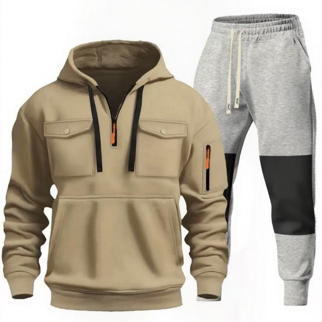 Herr funktionell sweatshirt- och joggingbyxor-set Mirla-Eva Jonsson