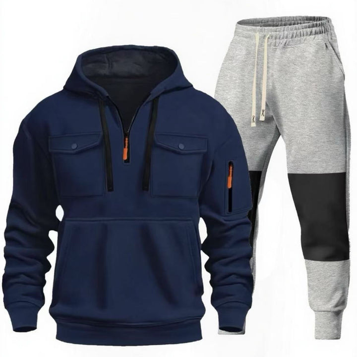 Herr funktionell sweatshirt- och joggingbyxor-set Mirla-Eva Jonsson