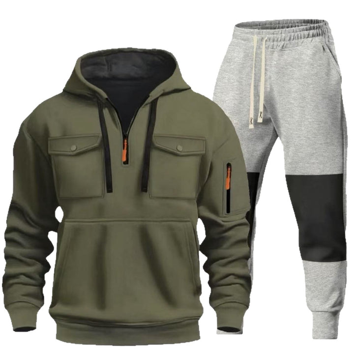 Herr funktionell sweatshirt- och joggingbyxor-set Mirla-Eva Jonsson
