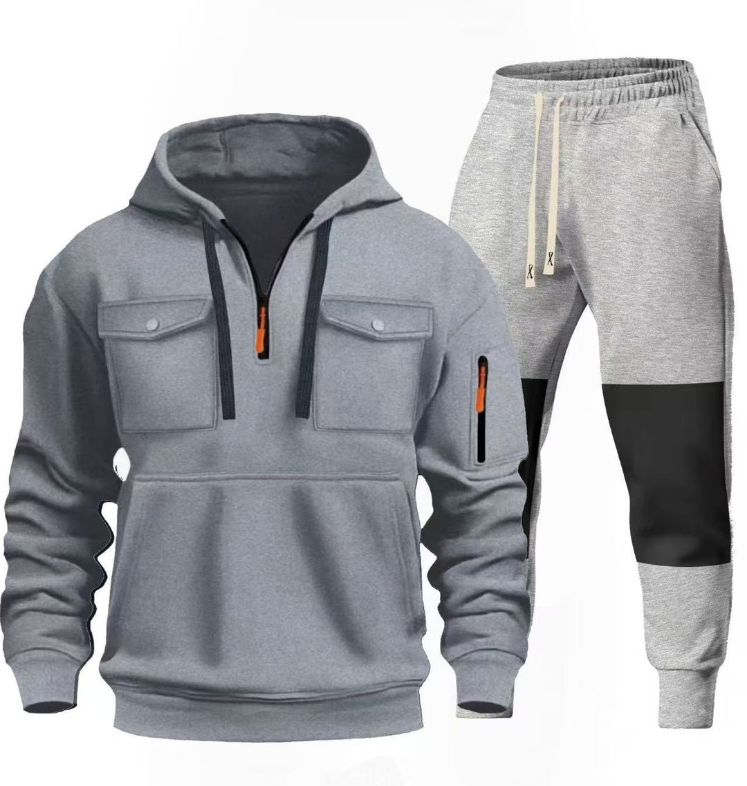 Herr funktionell sweatshirt- och joggingbyxor-set Mirla-Eva Jonsson