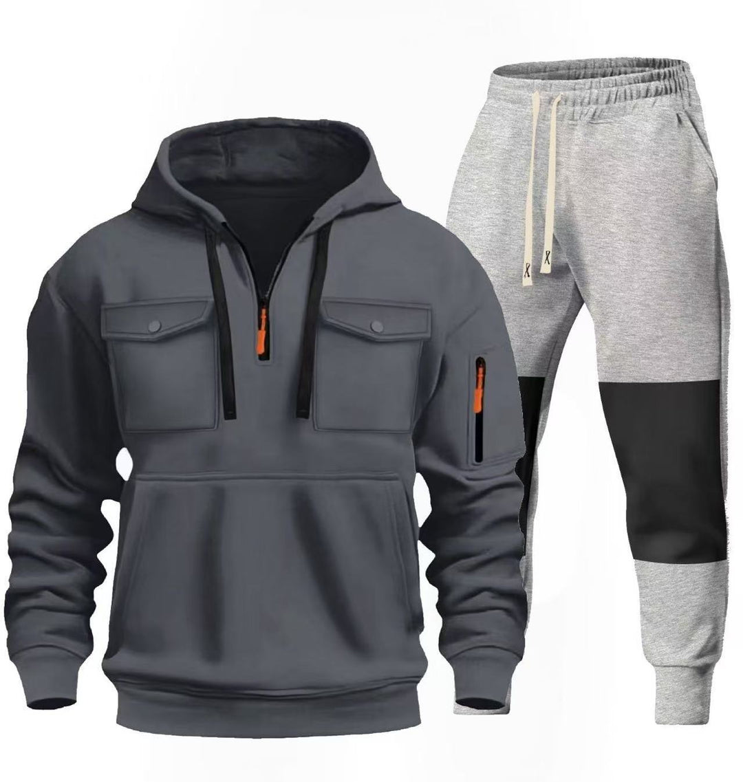Herr funktionell sweatshirt- och joggingbyxor-set Mirla-Eva Jonsson