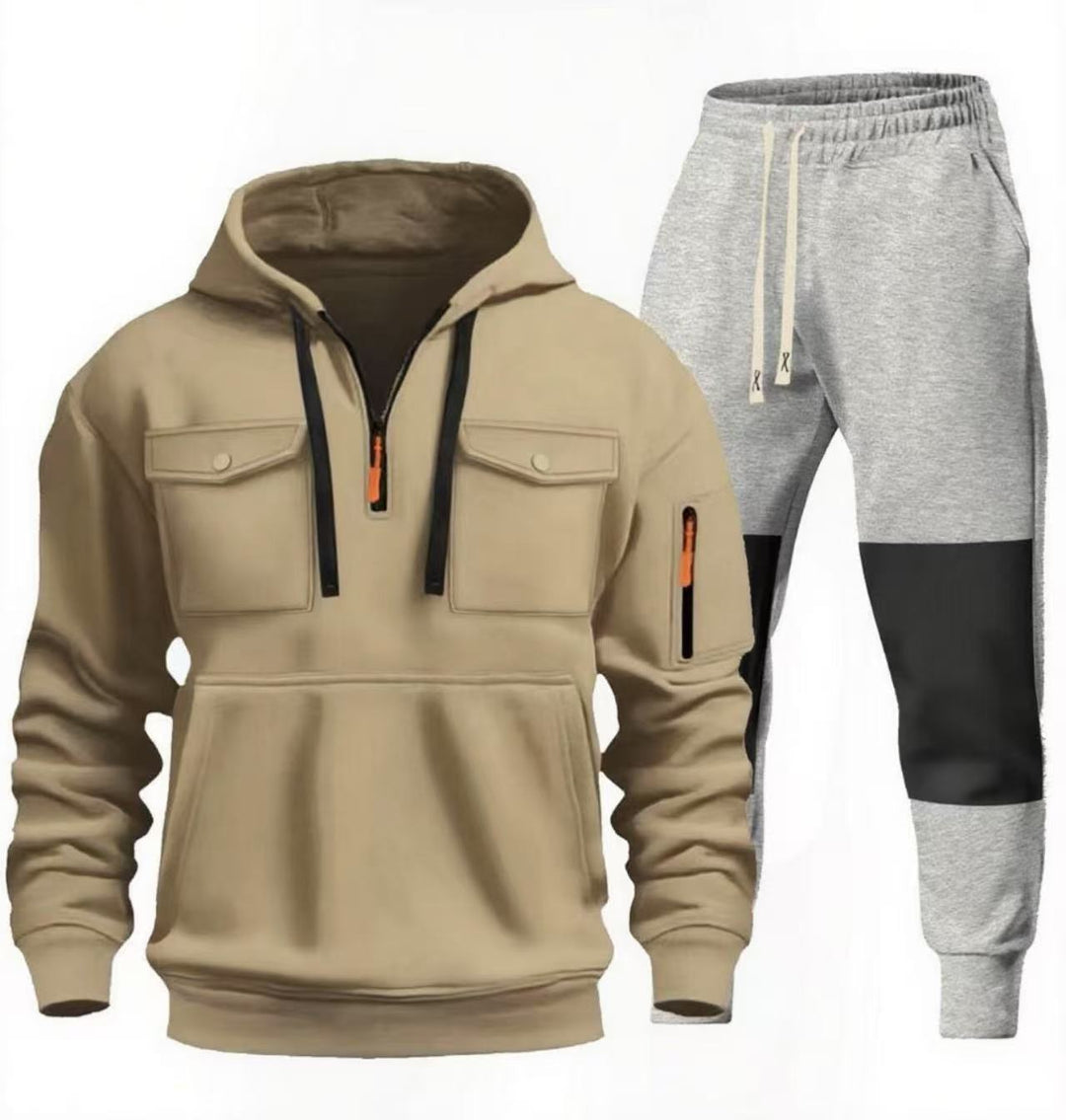 Herr funktionell sweatshirt- och joggingbyxor-set Mirla-Eva Jonsson