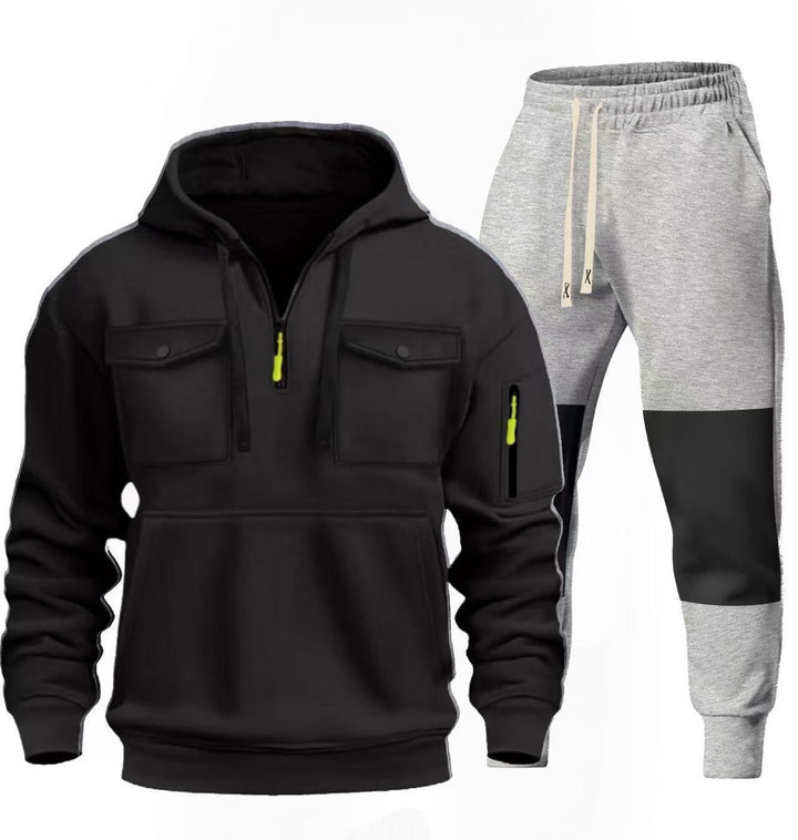 Herr funktionell sweatshirt- och joggingbyxor-set Mirla-Eva Jonsson