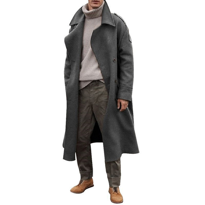 Herr lång trenchcoat Eva Jonsson-Eva Jonsson