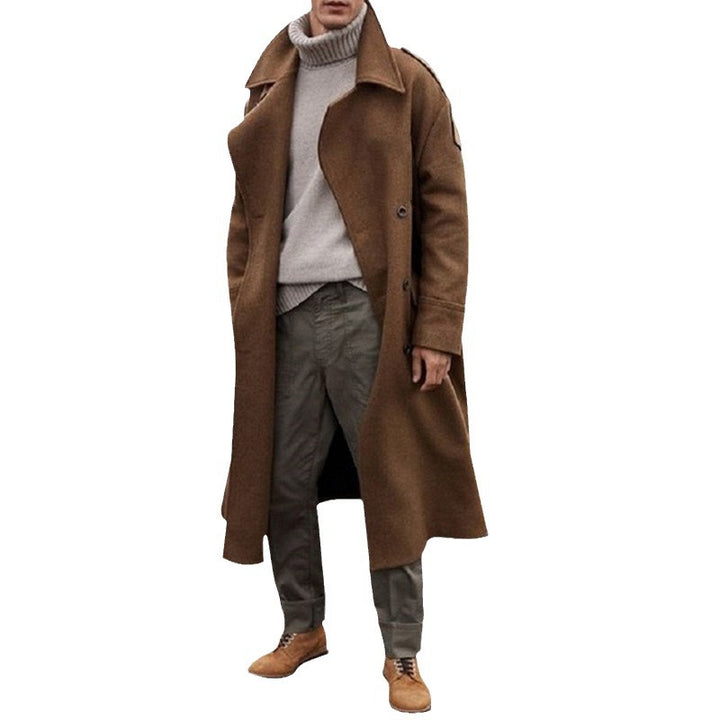Herr lång trenchcoat Eva Jonsson-Eva Jonsson
