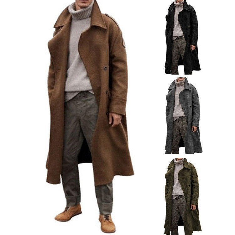 Herr lång trenchcoat Eva Jonsson-Eva Jonsson