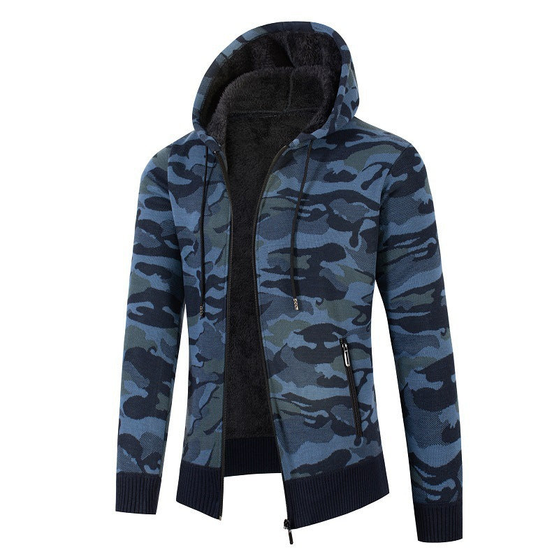 Herr modern hooded jacket with fleece lining Eva Jonsson-Eva Jonsson