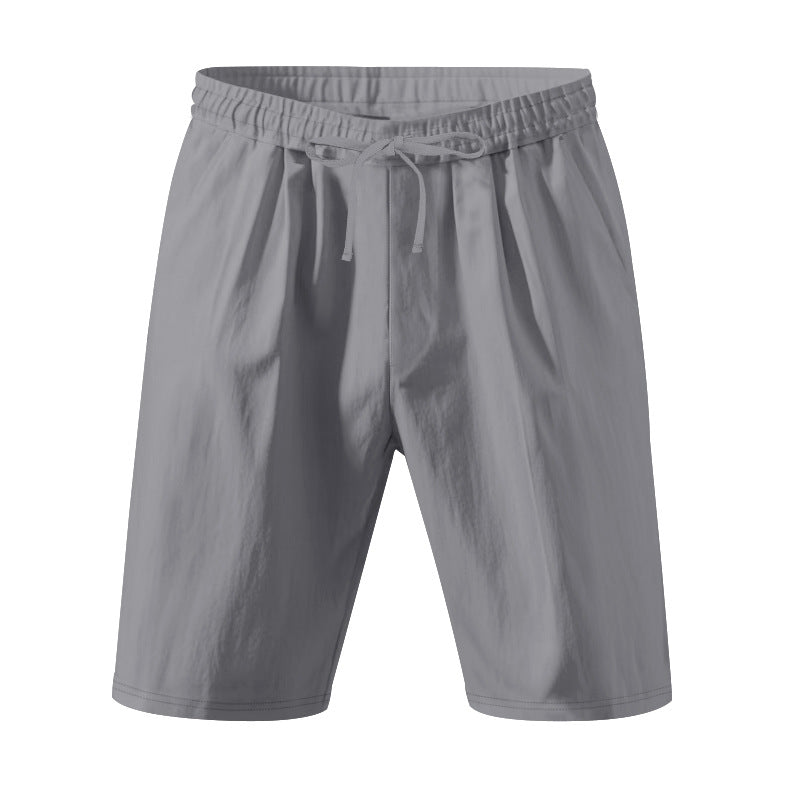 Herr praktiska sportshorts med elastisk midja och justerbar snöre Mirla-Eva Jonsson