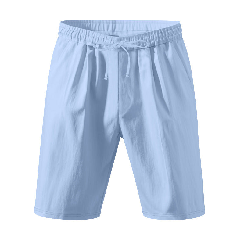 Herr praktiska sportshorts med elastisk midja och justerbar snöre Mirla-Eva Jonsson