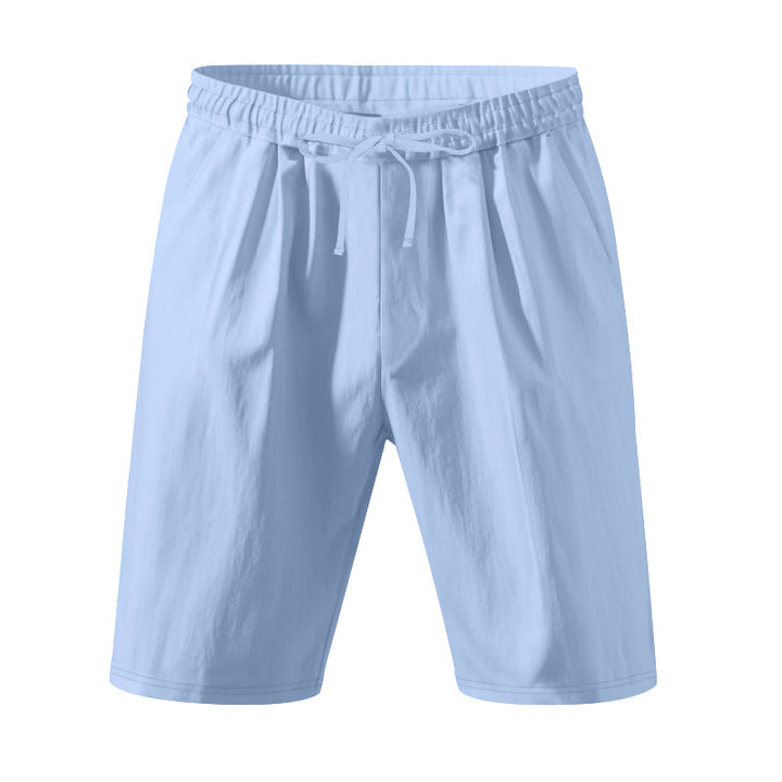 Herr praktiska sportshorts med elastisk midja och justerbar snöre Mirla-Eva Jonsson