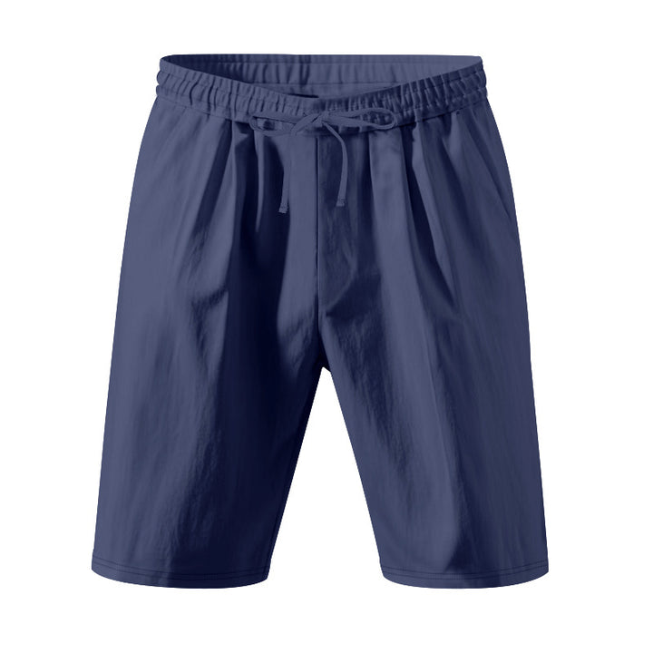 Herr praktiska sportshorts med elastisk midja och justerbar snöre Mirla-Eva Jonsson