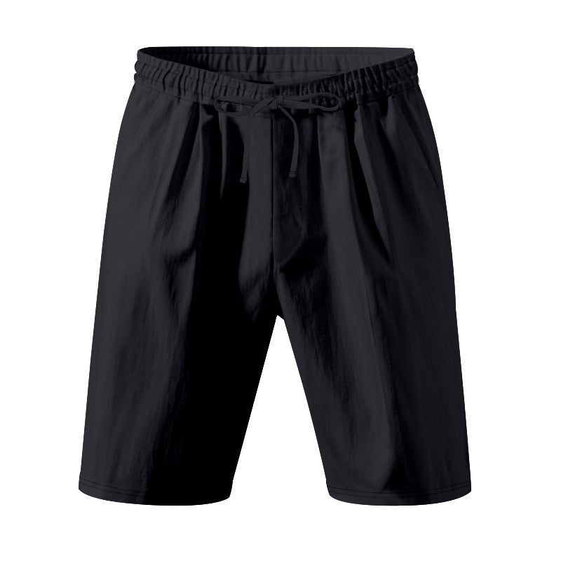 Herr praktiska sportshorts med elastisk midja och justerbar snöre Mirla-Eva Jonsson