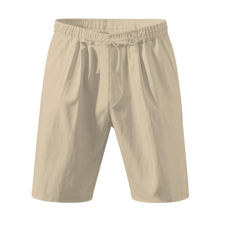 Herr praktiska sportshorts med elastisk midja och justerbar snöre Mirla-Eva Jonsson