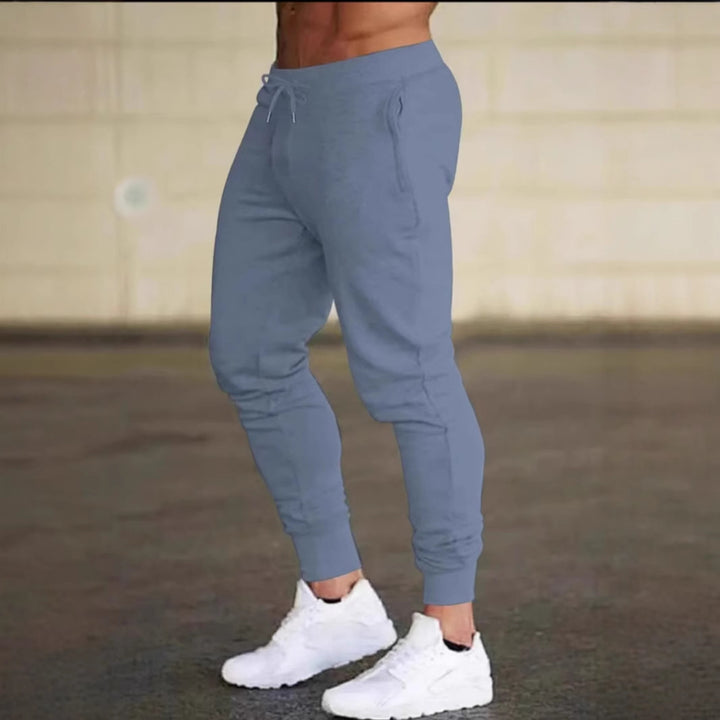 Herr sportig Slim-Fit joggingsbyxor Mirla-Eva Jonsson