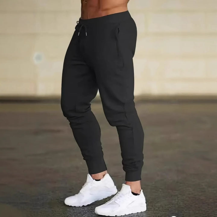 Herr sportig Slim-Fit joggingsbyxor Mirla-Eva Jonsson