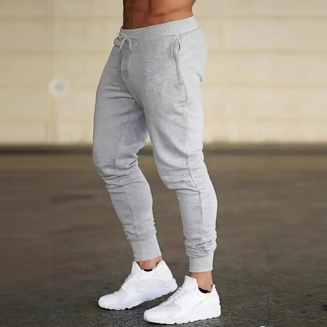 Herr sportig Slim-Fit joggingsbyxor Mirla-Eva Jonsson