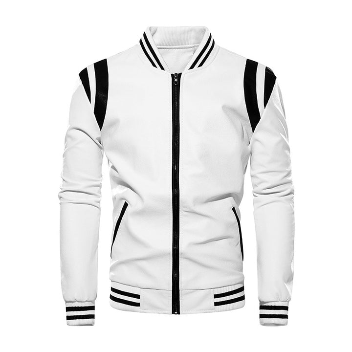 Herr sportig bomberjacka med strukturerad design och sidofickor Mirla-Eva Jonsson