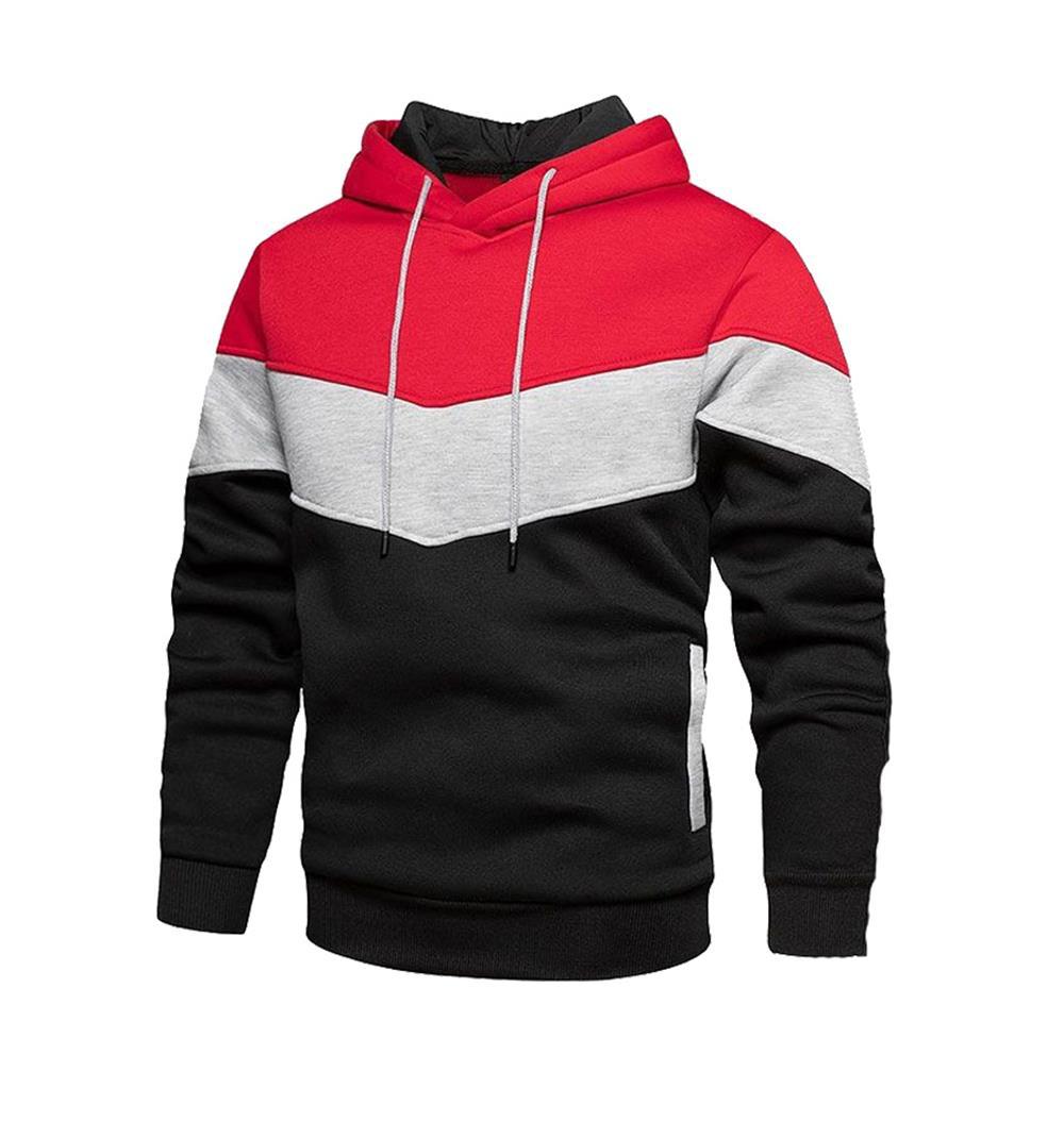 Herr sportig hoodie med innovativ design Eva Jonsson-Eva Jonsson