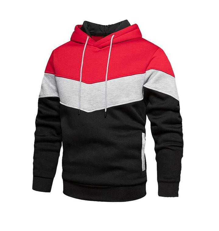 Herr sportig hoodie med innovativ design Eva Jonsson-Eva Jonsson