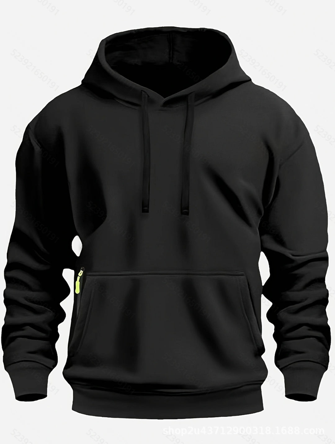 Herr sportig hoodie med praktiska fickor och andningsbart material Mirla-Eva Jonsson