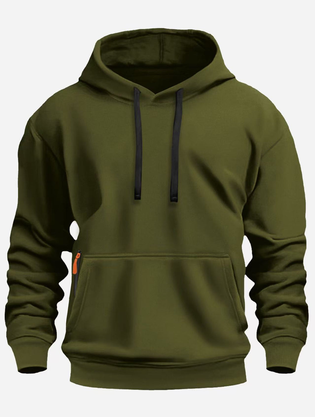 Herr sportig hoodie med praktiska fickor och andningsbart material Mirla-Eva Jonsson