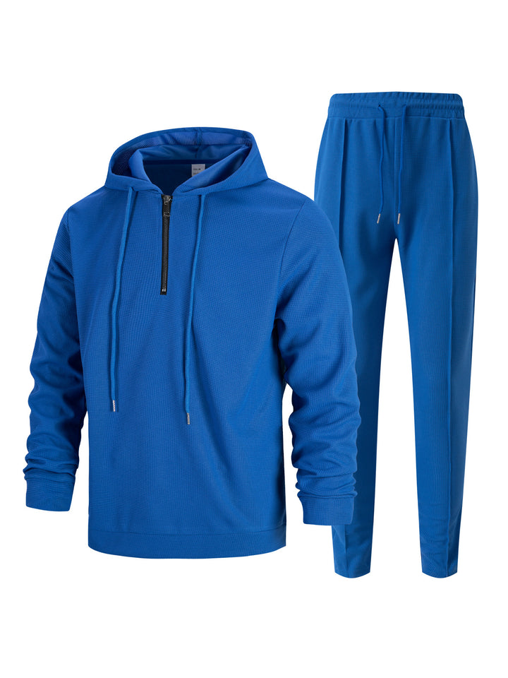 Herr sportig hoodie-set med modern passform och andningsbara material Mirla-Eva Jonsson