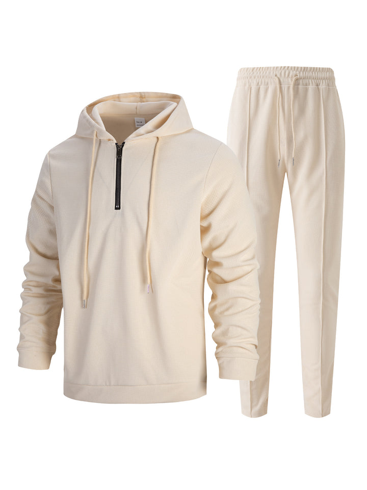 Herr sportig hoodie-set med modern passform och andningsbara material Mirla-Eva Jonsson