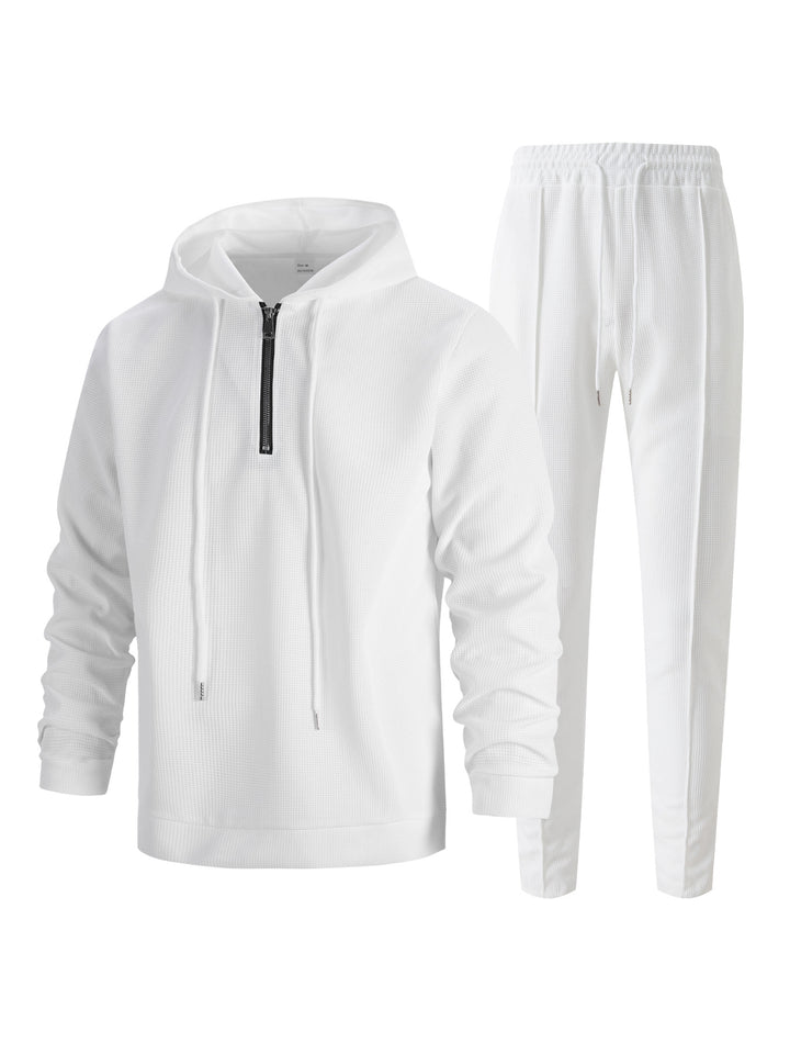 Herr sportig hoodie-set med modern passform och andningsbara material Mirla-Eva Jonsson